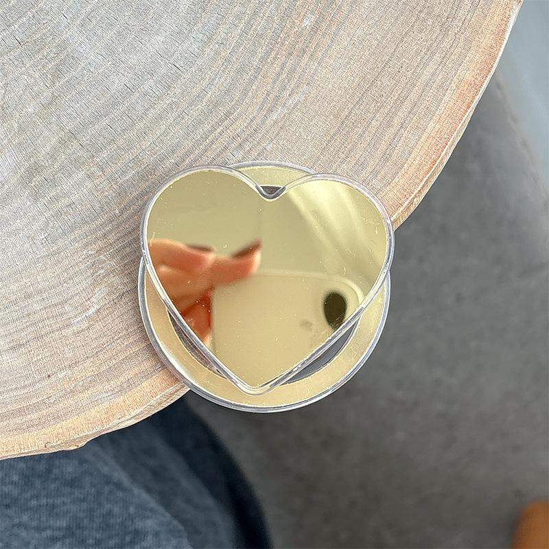 Зеркало-подставка с подушкой безопасности для телефона - Многоформенное зеркало для макияжа + Настольная подставка Аксессуар «все в одном» с магнитным дизайном