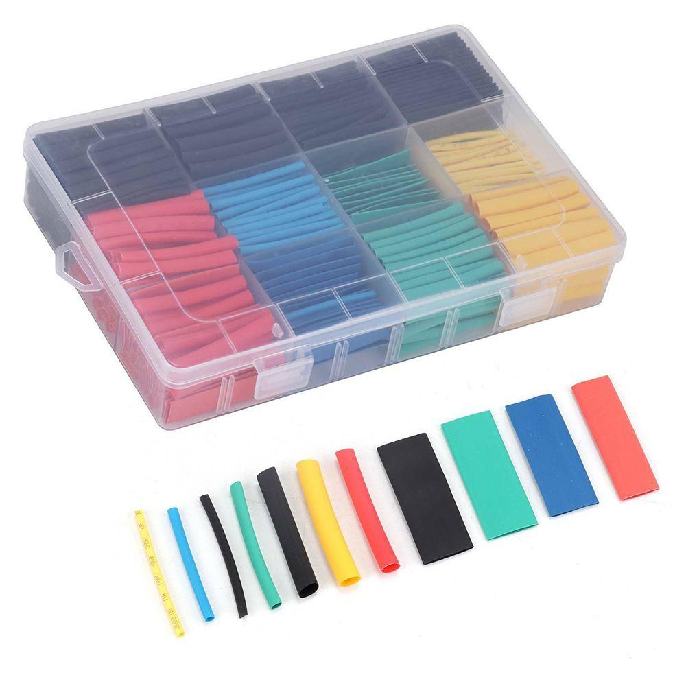 Защитник окружающей среды Огнестойкая термоусадочная трубка Комплект для обмотки проводов Органайзер для кабельной оплетки