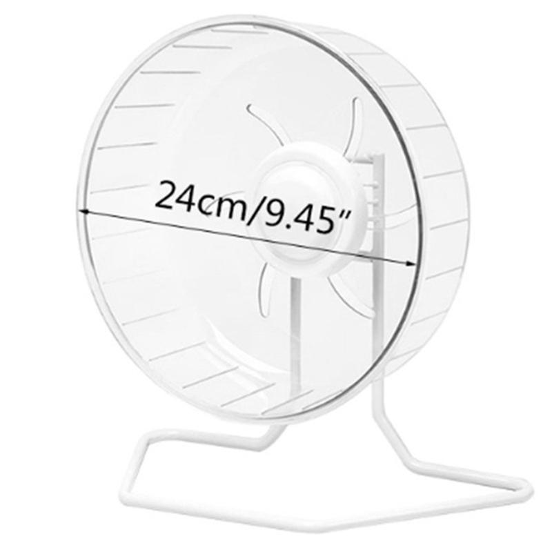 Вращающаяся машинка для ежа, беззвучное колесо для хомяка, большое колесо, устраняет недостаточную физическую нагрузку, вращающаяся машинка, клетка для маленьких животных 24 см