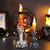 Halloween Hand Electronic Candle LED Light for Home Party Decoration Safe Indoor Battery Operated