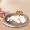 Cat Scratching Board Round Cat Scratcher Cardboard Bed Wear-Resistant Self Teaser Toy Pet Grinding Claw Cardboard S/M/L/XL