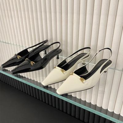 Новые дизайнерские женские босоножки с острым носком, модные босоножки с неглубокой подошвой, элегантные туфли на высоком каблуке в уличном стиле Zapatos Mujer
