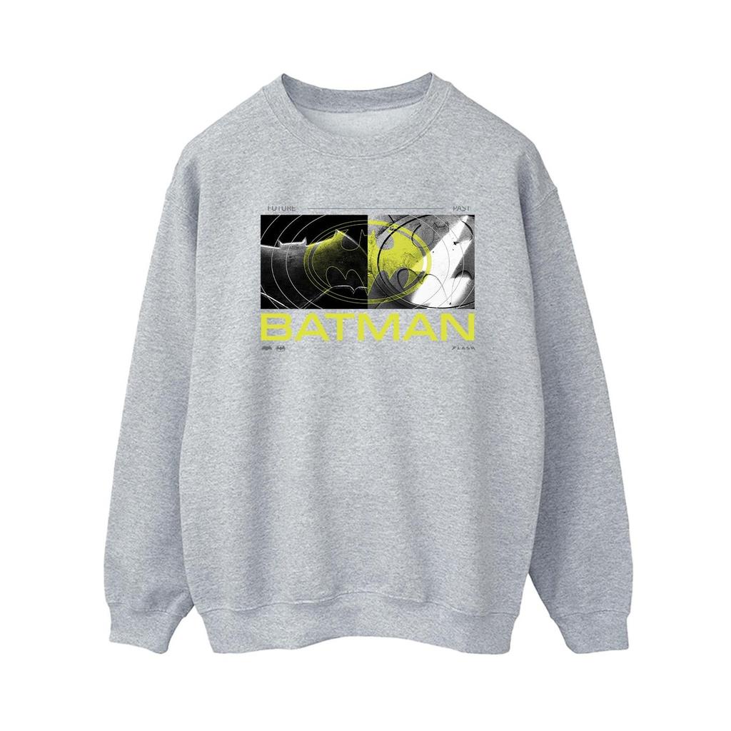 DC Comics Womens/Ladies The Flash Batman Future To Past Sweatshirt