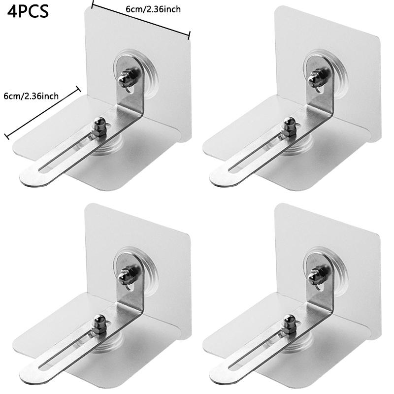 Мебельные анкеры Прочные самоклеящиеся Фиксированные Устройство предотвращения опрокидывания Без сверления Безопасность Защита от опрокидывания Защелки для шкафов Анкеры