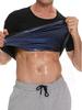 Спортивный топ для формирования фигуры, отводящий влагу, в европейском и американском стиле: Облегающий, Утягивающий живот, Корректор пивного живота, Бандаж для груди с коротким рукавом