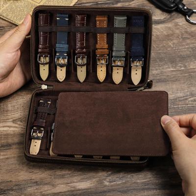 Ящик для хранения ремешков для часов, органайзер, портативный чехол для гостиной, бизнес