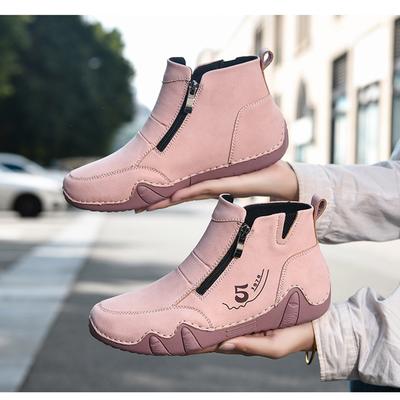 Весенние женские ботильоны для улицы, повседневные, для ходьбы, модные, удобные, женская обувь, кроссовки