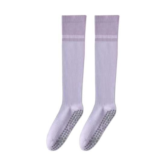 1 пара женских спортивных чулок, эластичные гольфы для велоспорта, противоскользящие, с силиконовой поддержкой свода стопы, контрастного цвета, для занятий йогой, пилатесом, танцами