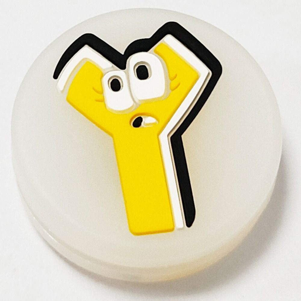 Силиконовый теннисный амортизатор с 26 английскими буквами, теннисная ракетка, амортизатор, ракетка для сквоша