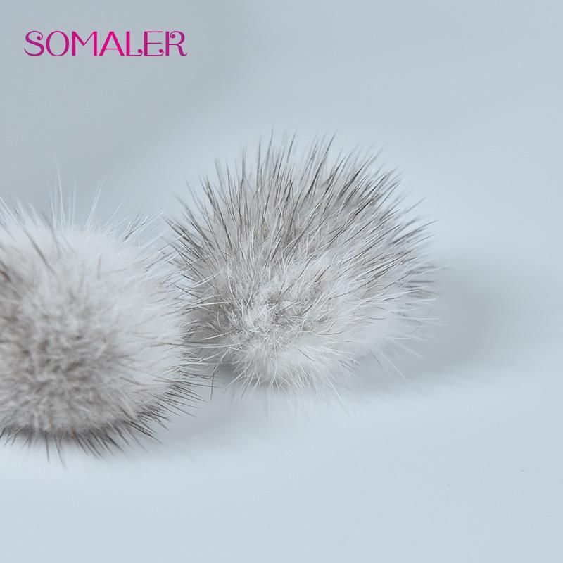 SOMALER Зимняя меховая шапка
