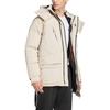 Adidas Warm Removable Hood Long Sleeve Down Jacket Men Jacket Beige JM4614