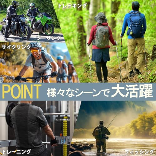 Trekking gloves smartphone compatible climbing trail hiking camping outdoor