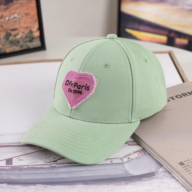 Новая шляпа для женщин, бейсболка с жестким верхом на осень и зиму, модная и стильная, солнцезащитная и солнцезащитная шляпа, любовь