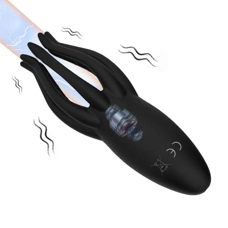 Электрический тренажер для головки полового члена стимулятор массажер для взрослых секс-игрушки для мужчин тренажер для продления полового акта вибратор мастурбация эротические продукты