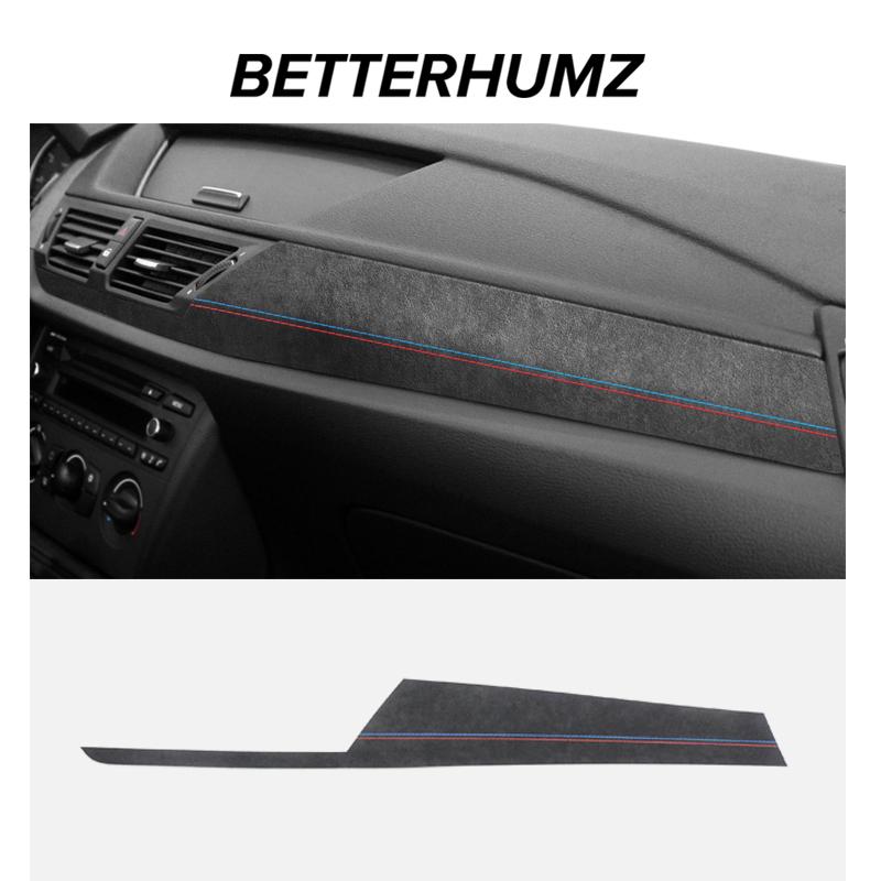 Для BMW X1 E84 2010-2014 Из Алькантары Панель Приборов Накладка Отделки Приборов Наклейка M Performance Аксессуары для Интерьера Автомобиля