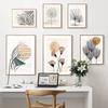 Boho Natural Leaf Cactus Dandelions Abstract Wall Art Posters Canvas Painting Nordic And Prints Pictures Living Room Decor