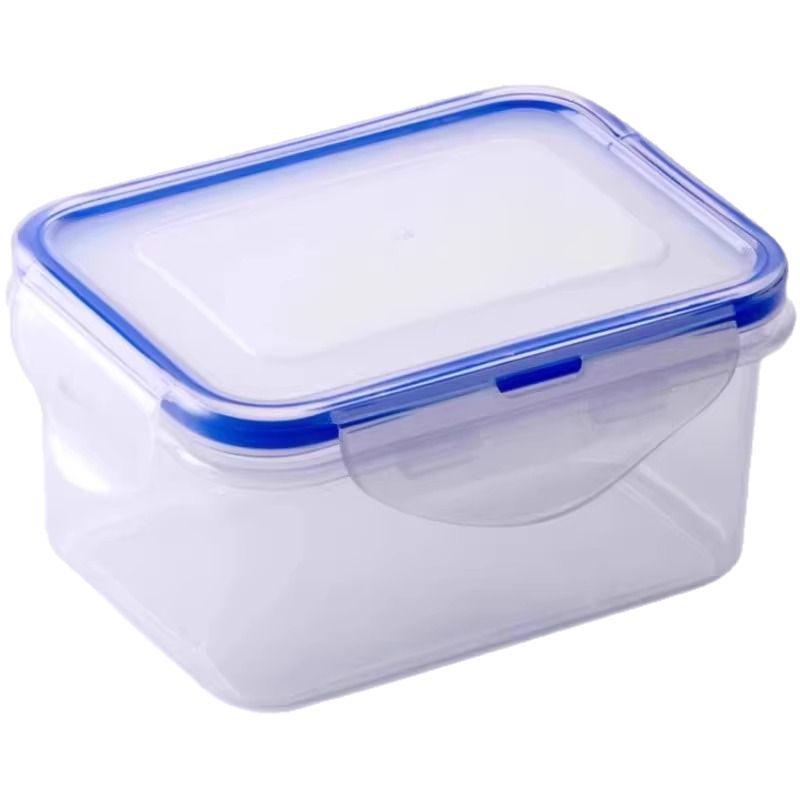 Утолщенный ланч-бокс для сохранения свежести, безопасный для холодильника - термостойкий, для микроволновой печи и морозильной камеры, герметичное хранение для овощей и фруктов.