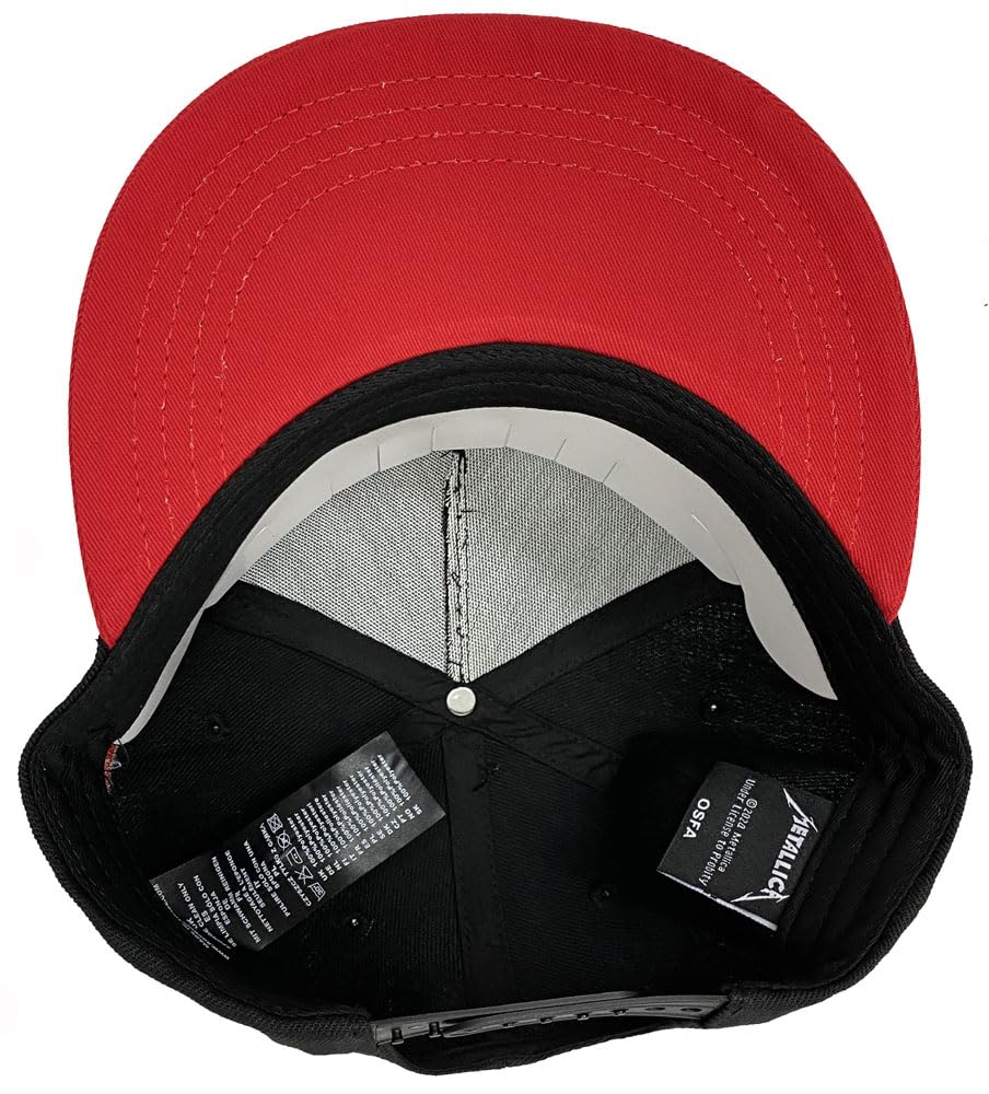 Metallica Shortest Straw Snapback Официальная кепка [Drag Train] Шляпа,