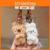 Keychain Soft Plush Duo With Cute Animal Rabbit Bear For Daily Use Gift And