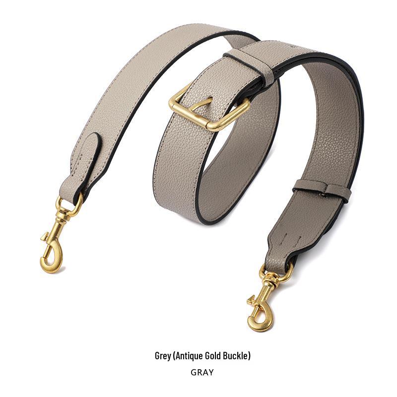 Универсальный широкий плечевой ремень из коровьей кожи с зернистой текстурой личи для сумки Dionysus (модель: MHS-A-9)