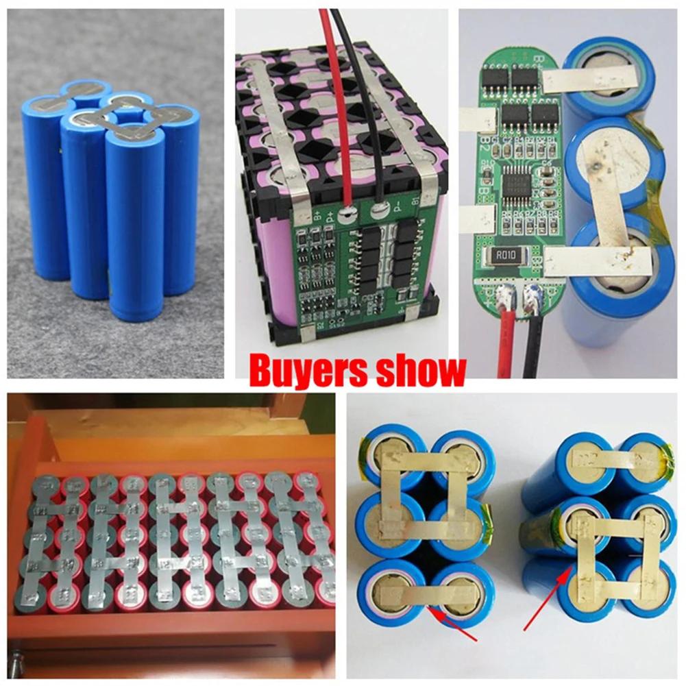 10 м 18650 литий-ионный аккумулятор никелевый лист 1 рулон никелированная полоса соединитель никелевый лист для 0,1 мм 0,2 мм аккумуляторный сварочный аппарат