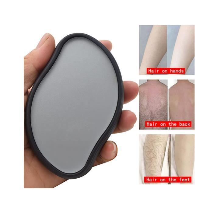 Painless Magic Crystal Epilator for Women, Crystal Hair Remover for Women's Legs, for Arms, (black)