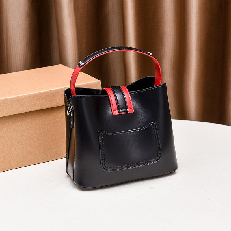 Новая сумка-ведро премиум-класса, женская сумка через плечо, модная дорожная сумка для покупок, мобильная сумка для девочек