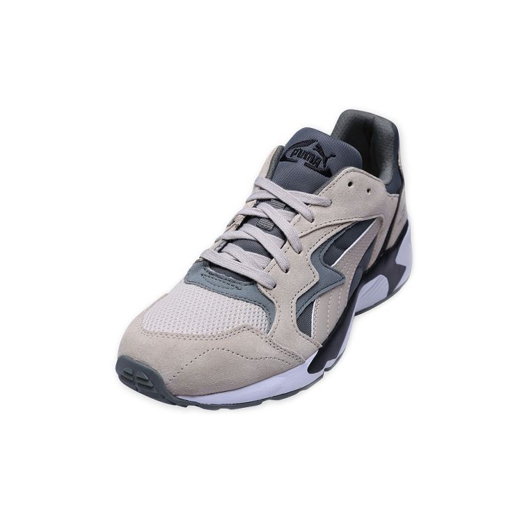 Puma Prevail Удобные Амортизирующие Нескользящие Износостойкие Дышащие Кроссовки с Низким Верхом Унисекс Кроссовки Серый Белый 363190-02