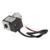 Solenoid Valve M8 Interface Thread Air Pump Accessories with Cast Aluminum Base AC DC220VSide Hole