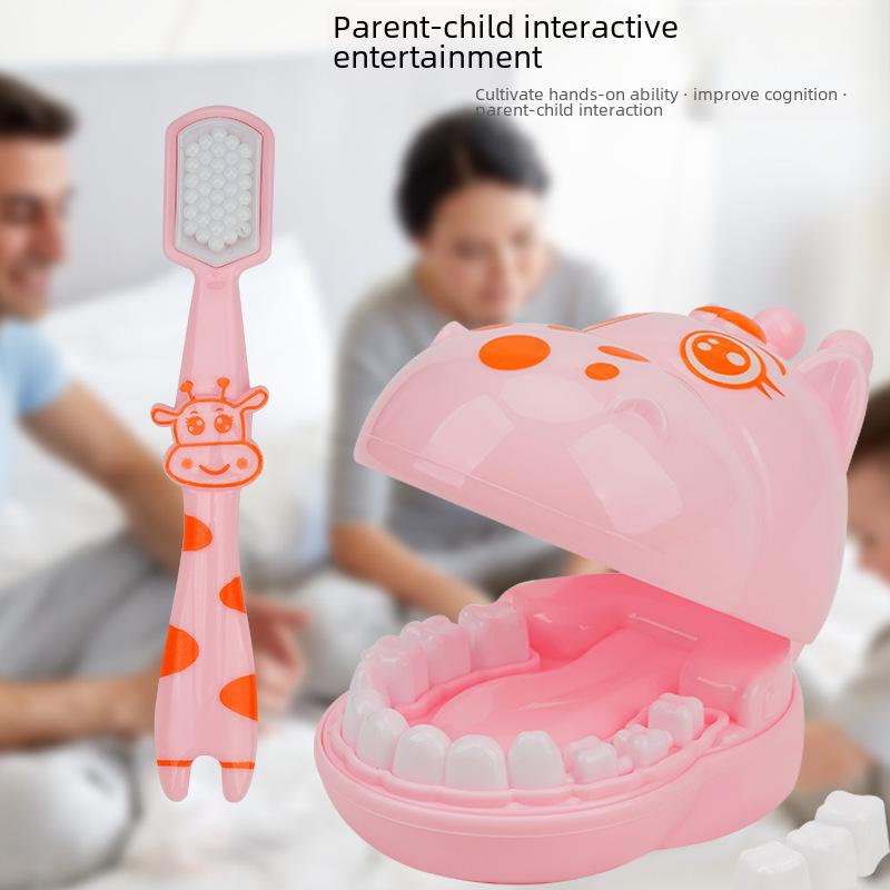 Интерактивный набор игрушек «Дом стоматолога» – забавные аксессуары для дома стоматолога для детей