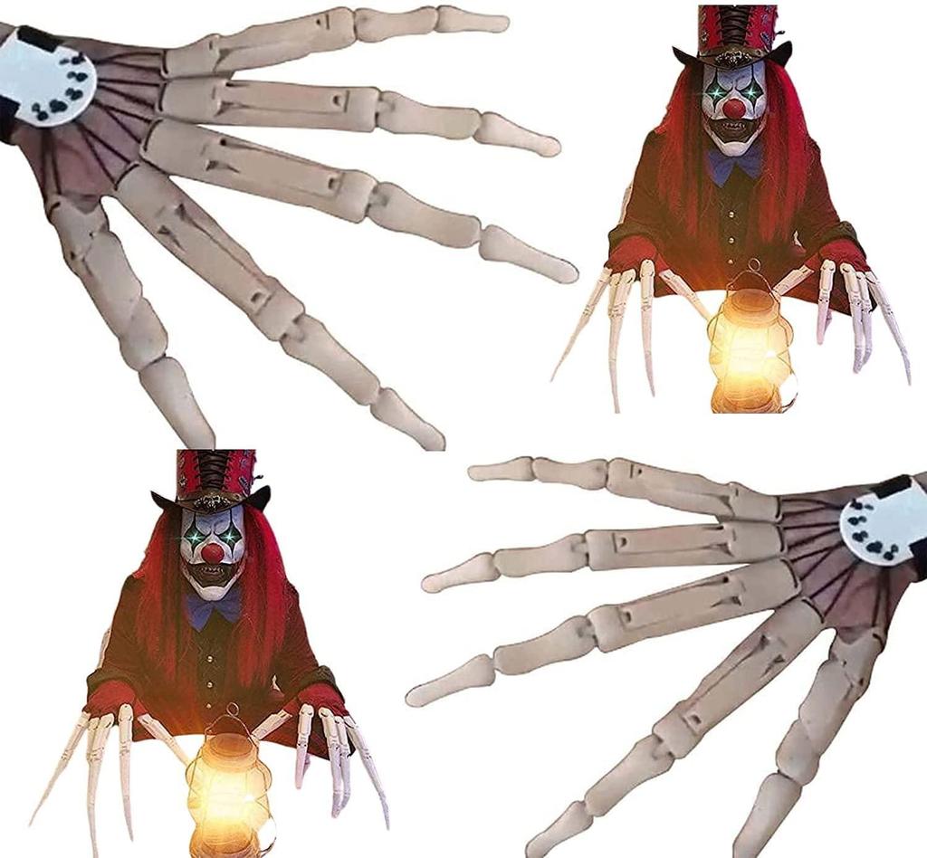 Хэллоуин Шарнирные пальцы 3D Шарнирные расширения пальцев Косплей Гибкое управление