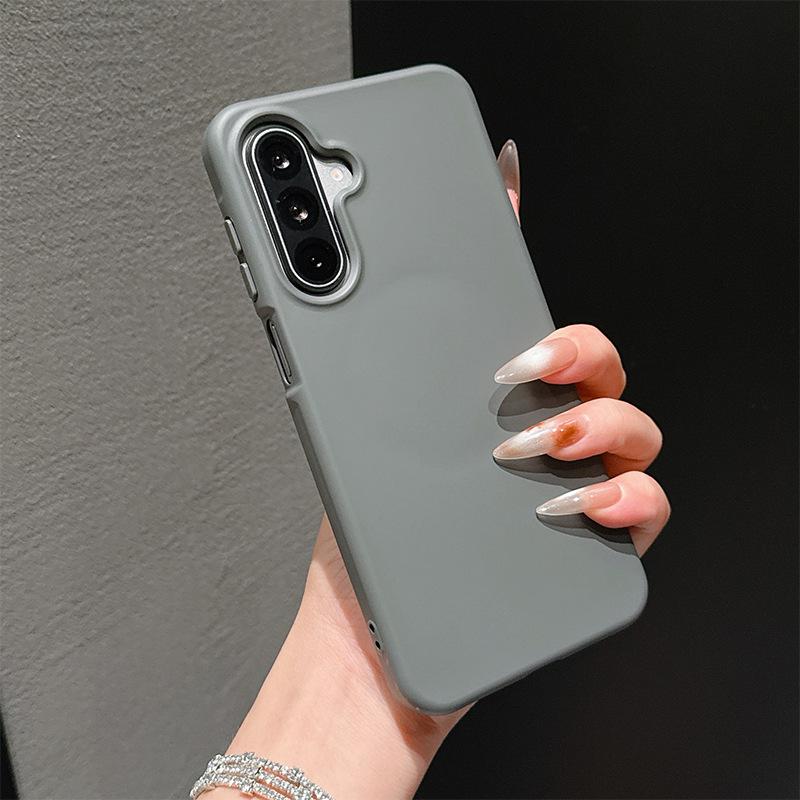 Samsung A17 Магнитное Поглощение Премиальный Силиконовый Чехол для Телефона