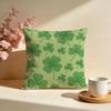 FourLeaf Lucky Clover Cushion Cover Soft Pillow Cases for Home Bedroom Living Room Sofa