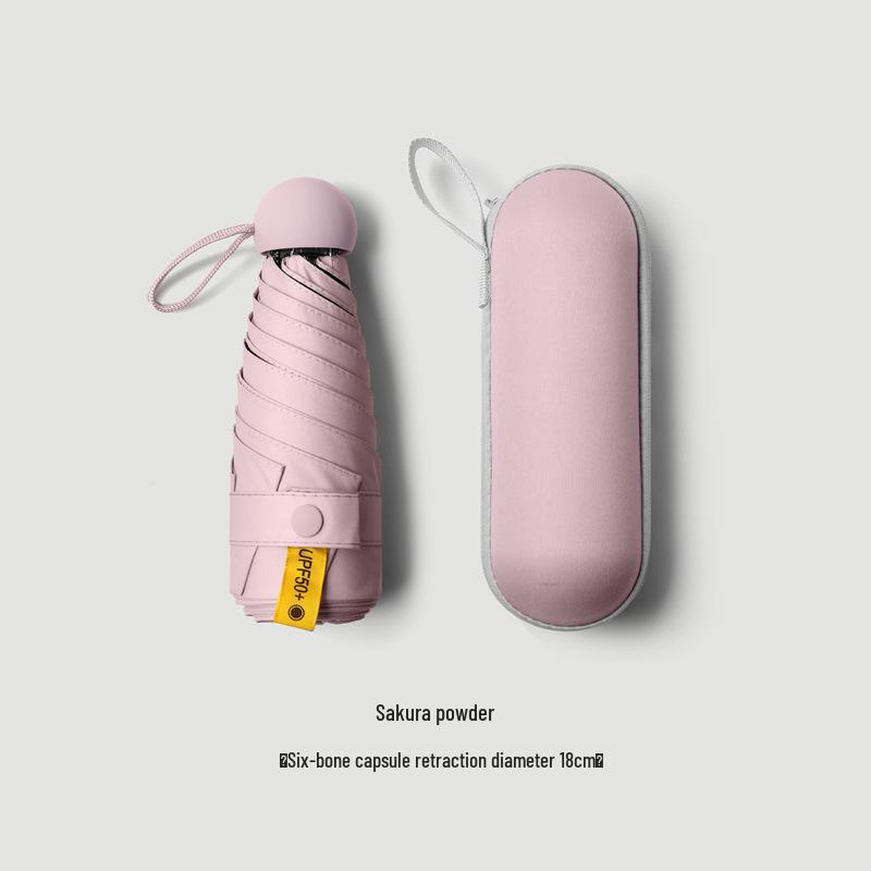 Скидка 50% на женский складной зонт от солнца с защитой от УФ-лучей - Ультралегкий, для дождя или солнца