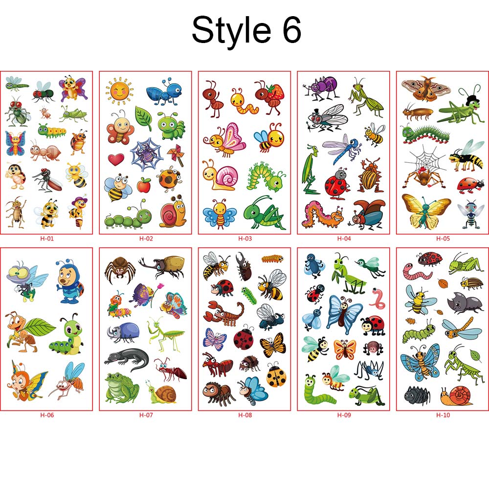 Наклейка на руку для девочек, боди-арт, динозавр, водонепроницаемые детские татуировки, наклейки, временные татуировки, поддельные татуировки