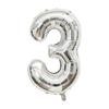 32-Inch US Number Birthday Party Balloons - Individual Aluminum Film