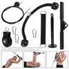 9Pcs/Set DIY Fitness Equipment Set Home Exercise Arm Strength Training Rope Pulley System