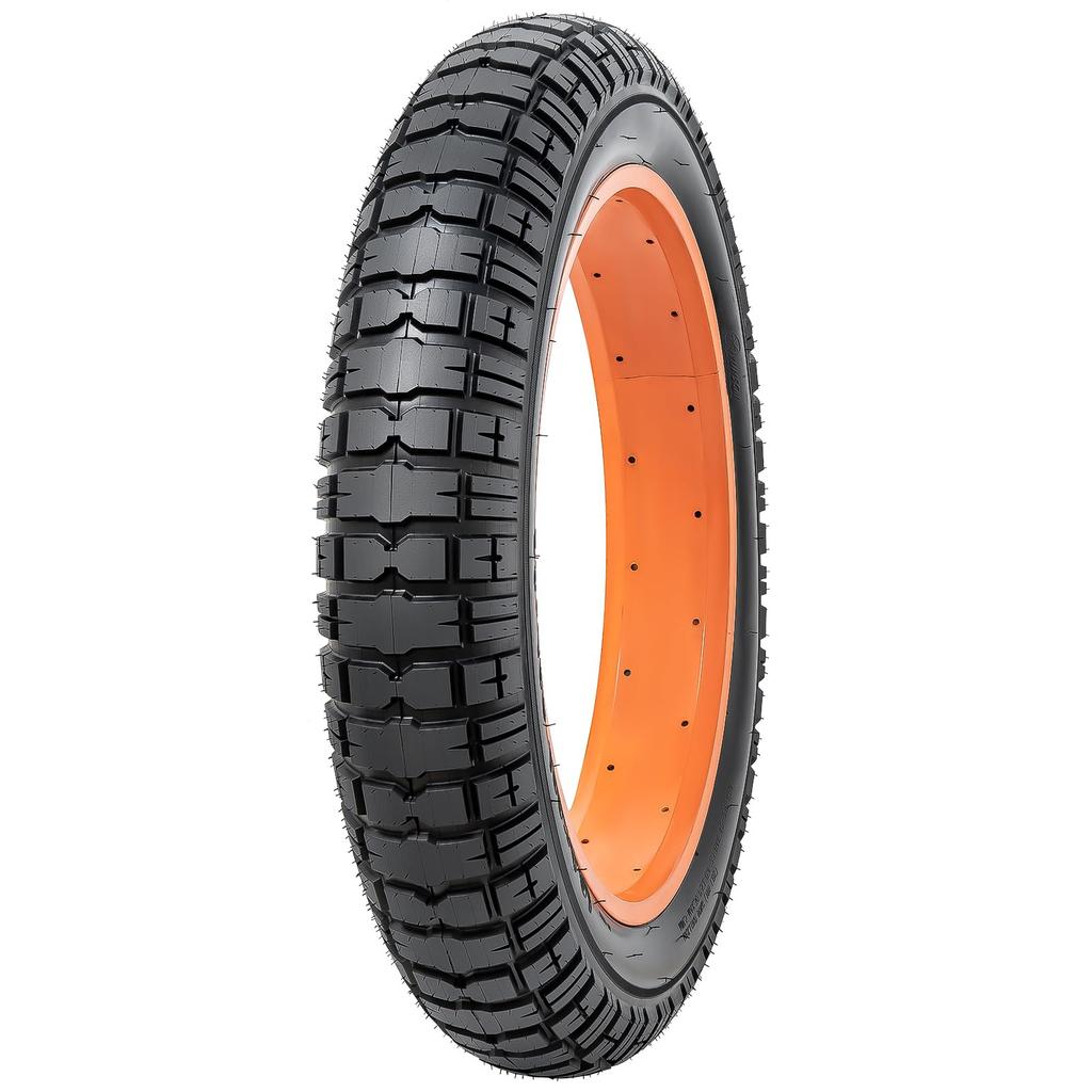 Set of 20 Bicycle Tire Tube Thick American Valve Tire Bicycle Tire Fat Bike Tire Mountain Bike Electric Bicycle Tire 2, 4.0 Tire, 20x4.0 + 32mm,