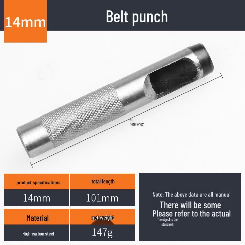 Прямой удар: Компактный ручной инструмент для пробивания отверстий из кожи и липы для ремней и ремешков для часов