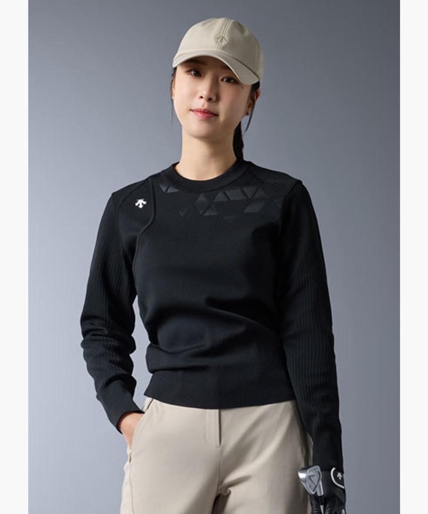 DESCENTE GOLF Women'S Engineered Pullover Dr11Wfkp17