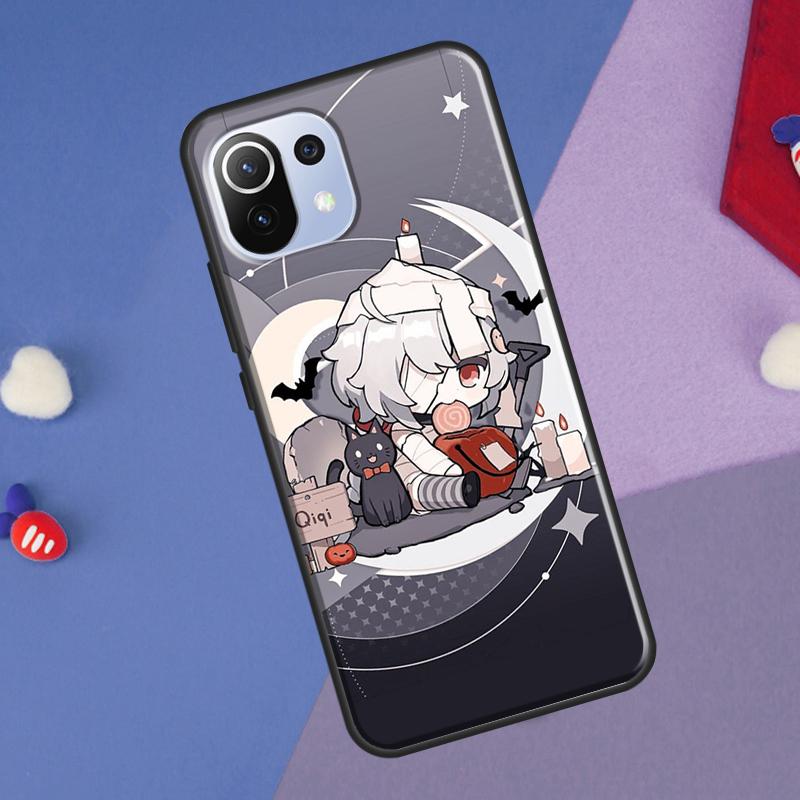 Чехол Genshin Impact Chibi для Xiaomi 14T Pro 11T 12T 13T 13 14 Ultra POCO X7 Pro X3 X5 F3 F5 F6 M6 X6 Pro