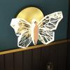 LED Butterfly Wall Lamp Nordic Pendant Lights Indoor Lighting Living Room Luxury Decoration Hanging Light Bedside Corridor Stair