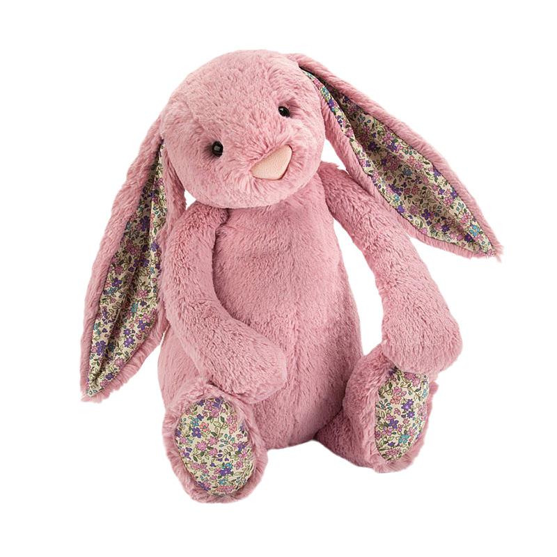 JELLYCAT Серия Бонни Кролик Цветочное Ухо Тюльпан Большой Милая Кукла Плюшевая Кукла Высота 36 см