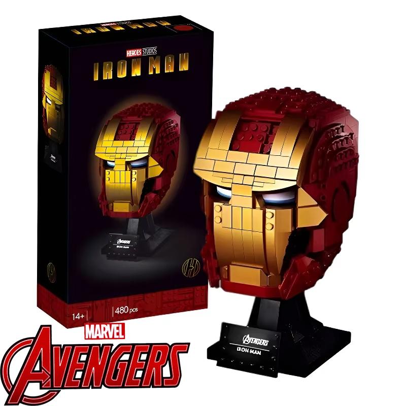 Marval Legends Мстители Строительные блоки Железный Человек Человек-паук Грут Строительство Строительные блоки Ракета Енот Игрушки Подарки для детей