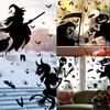 Halloween Giant Ghost Ghost Window Sticker Witch Death Halloween Party Decoration Static Sticker