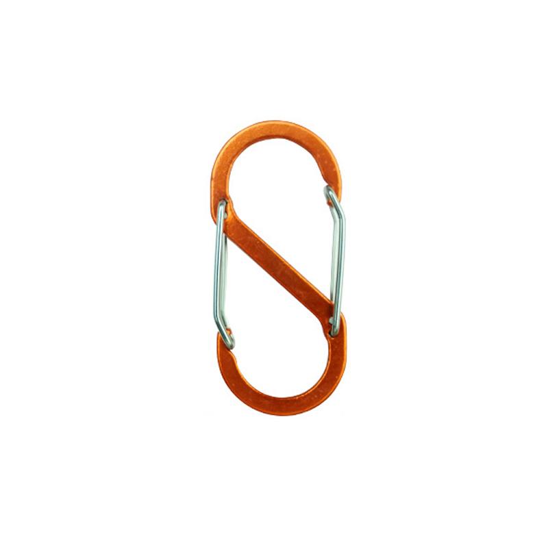 5 шт. карабин зажим для кемпинга снаряжение алюминиевый сплав походный карабин зажим брелок тактический брелок карабин пряжка веревка