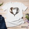Ferret Heart Animal Lover Unisex T-shirt