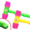 25Cm Plastic Whistle Training Toddler Baby Kids Handle Hammer Noisy Whistle Toys