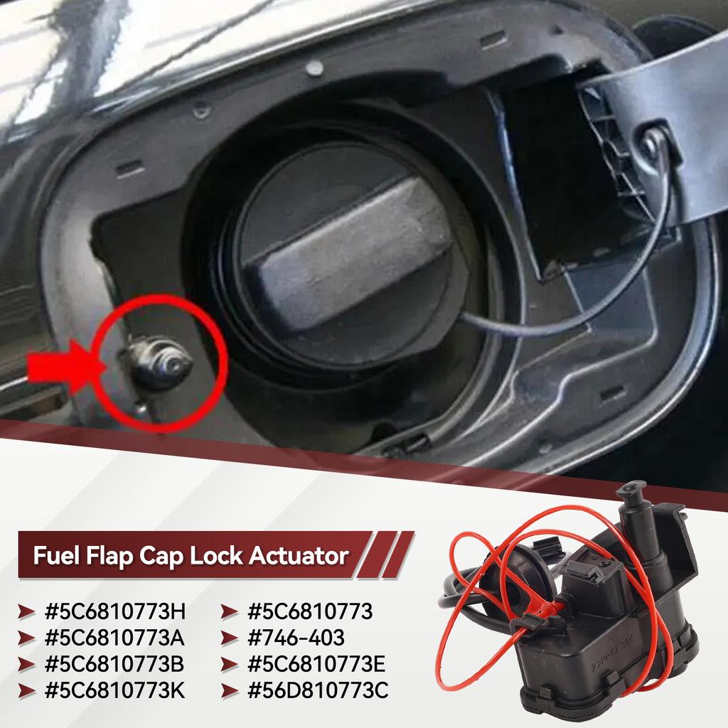 Привод управления двигателем замка крышки топливного бака для Skoda Rapid VW Jetta Golf 7 Passat B7 Polo 5C6810773H 5C6 810 773A 5C6 810 773 B