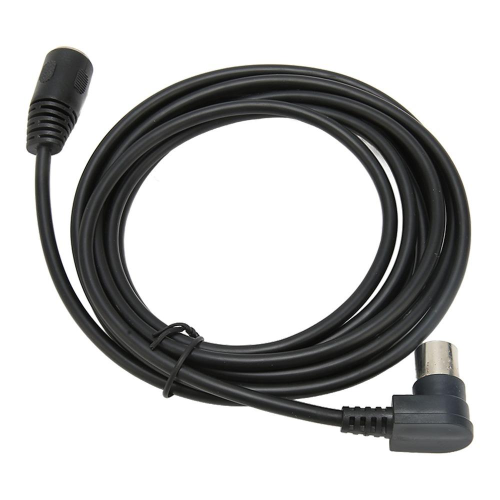 Plug and Play 90 Degree MIDI Din Extension Cable Flexible Right Angle Adapter Keyboard